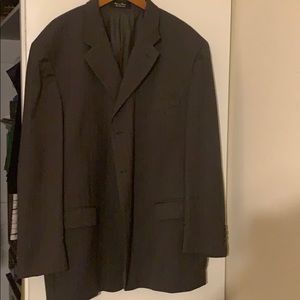 Men’s pinstripe suit jacket